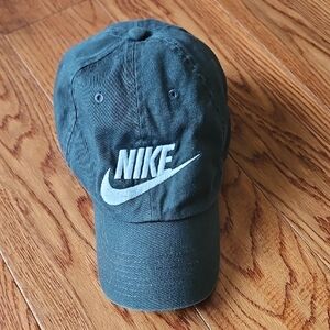 Nike Dark Green Cap with White Logo